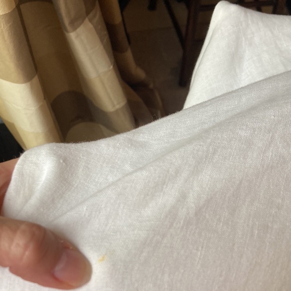 Zara linen white top - Picture 9 of 11